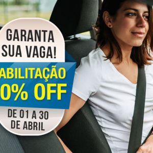 Habilitação 50% OFF durante a quarentena